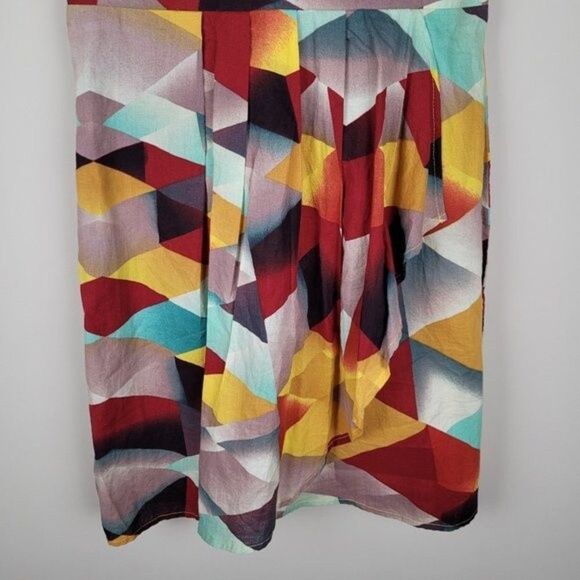 American Rag Strapless Mini Dress Abstract Pattern Sweetheart Neckline S NWT - Picture 4 of 8